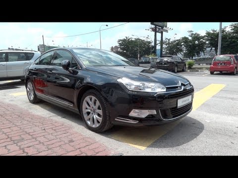 2012 Citroën C5 Exclusive Start-Up and Full Vehicle Tour