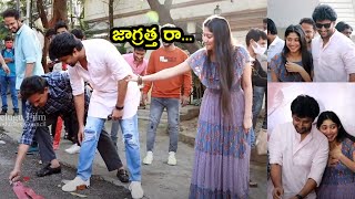 Download lagu Actor Nani And Sai Pallavi CUTE Visuals At Shyam Singha Roy Success Celebrations | TFPC mp3