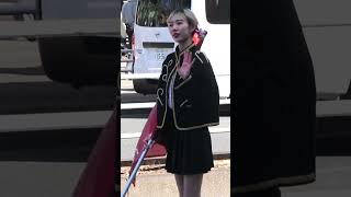 国士舘大学 カラーガード 建国記念日 奉祝パレード