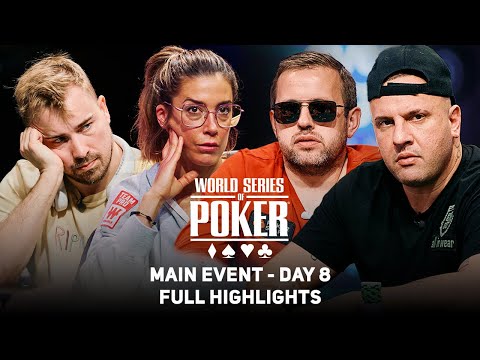 2025 WSOP Main Event Day 8 | WHO MAKES THE FINAL TABLE?!