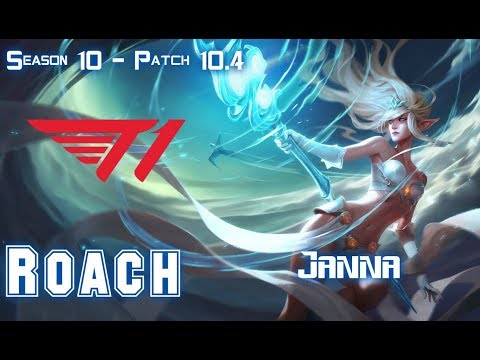 T1 Roach JANNA vs SETT Top - Patch 10.4 KR Ranked