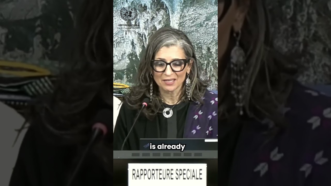 Francesca Albanese: What Is Lost in Palestine Will Be Lost to Us All