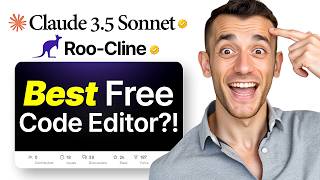 Roo Cline + FREE 3.5 Sonnet API: FREE AI Coder Beats Cursor & Bolt.New?