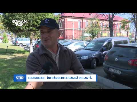 CSM Roman - înfrângeri pe bandă rulantă