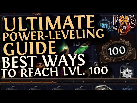 PoE 3.25 - LEVEL TO 100 FAST & EASY // THE ULTIMATE GUIDE FOR ENDGAME POWER-LEVELING //
