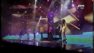 Happy - Gianluca Bezzina &amp; Siblings at the Malta Eurovision 2014