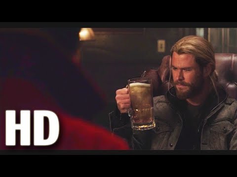 Thor gets Magical beer Mug from Dr.Strange scene | Thor Ragnarok movie clip