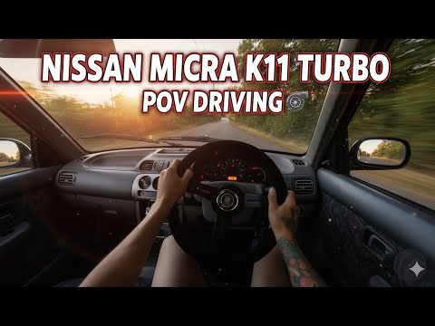 Nissan Micra K11 Turbo - POV Driving