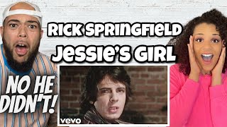 OMG NO HE DIDN&#39;T!!..| FIRST TIME HEARING Rick Springfield - Jessie&#39;s Girl REACTION