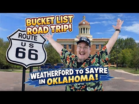ROUTE 66 ROAD TRIP | Western Oklahoma Mother Road