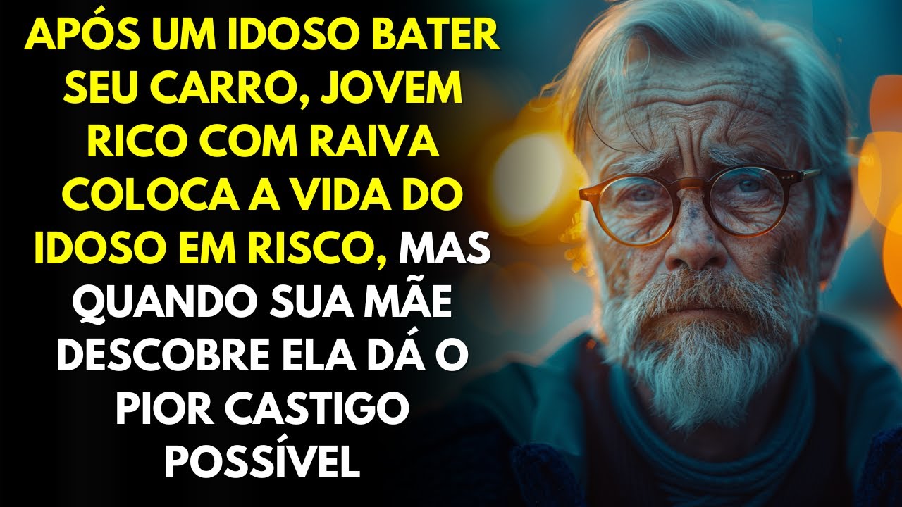 Após Um Idoso Bater Seu Carro, Jovem Rico Com Raiva Coloca a Vida Do Idoso Em Risco