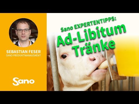 Sano Expertentipps - AD LIBITUM TRÄNKEN