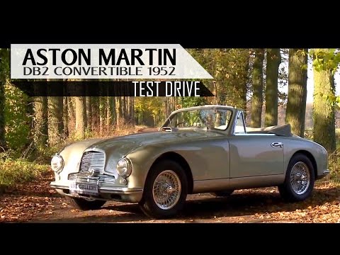 ASTON MARTIN DB2 | DB/2 DB 2 1952 | Cabriolet - Test drive in top gear - Engine sound | SCC TV