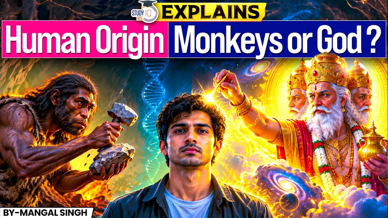 The real story of Human Evolution explained! | StudyIQ IAS