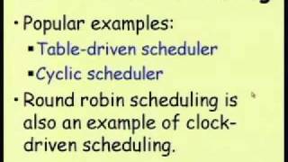 Mod-01 Lec-06 Basics of Real - Time Task Scheduling