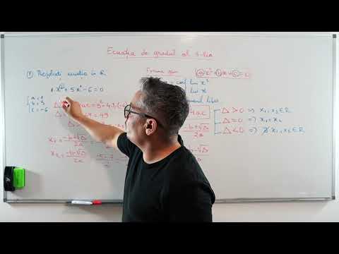 Profu mate - demo clasa a 8-a - Ecuația de gradul al 2-lea