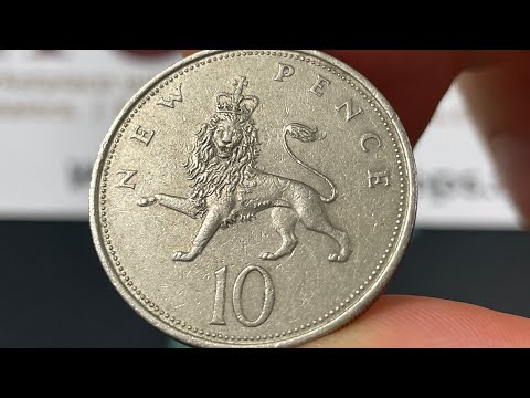 1968 United Kingdom 10 New Pence Coin • Values, Information, Mintage, History, and More
