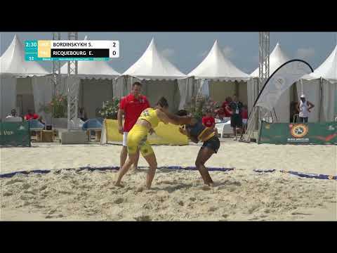 Round 2 • Women's BW 60Kg • Sofiia BORDINSKYKH (UKR) vs. Eva RICQUEBOURG ELMI (FRA)