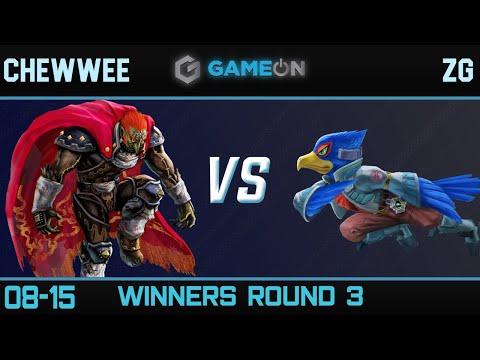 Chewwee (Ganondorf) vs ZG (Falco) - Game On 8/15 Winners R3