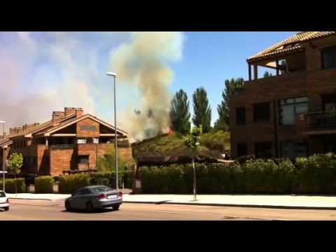 Incendio en san agustin de guadalix