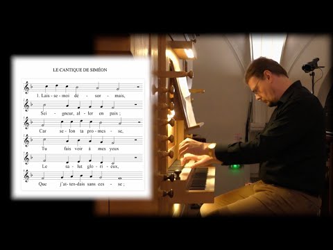 Sietze de Vries, improvisation live sur le “Cantique de Siméon” (Loys Bourgeois 1547)