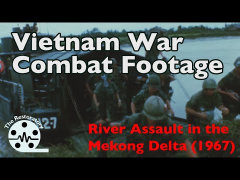 U.S. Navy Riverine Operations — Mekong Delta, 1967 (Restored DoD Film)