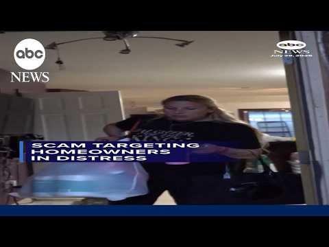 Scam targeting homeowners in distress