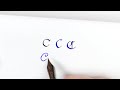 How To Write The Capital C In Six Different Scripts Handwriting Pracite