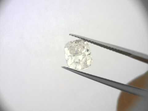 2.01 Ct cushion Cut Diamond Engagement ring