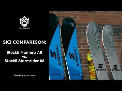 Ski Comparison: Stockli Montero AR vs. Stockli Stormrider 88