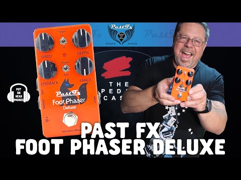PastFx Foot Phaser Deluxe V1 - 10 Stage Foot Phaser includes a Foxx 's eye that lights up! image 2