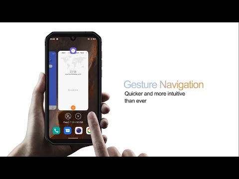 Blackview Android 10 - Gesture Navigation, Quicker and more intuitive than ever