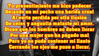 Ariel Camacho - Los Hombres No Deben De Llorar LETRA #ArielCamachoPorSiempre
