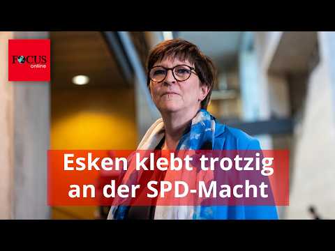 Saskia Esken klebt trotzig an der SPD-Macht, dahinter stecken psychologische Motive