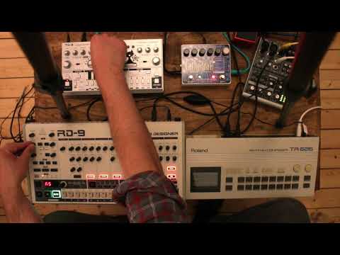 behringer RD-9 meets TR-626 Acid Session