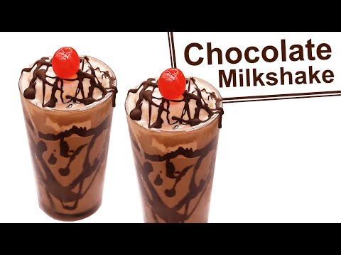 Chocolate Milkshake | Chocolate Dessert Shakes | Chocolate Milkshake Recipe | Aliza In The Kitchen