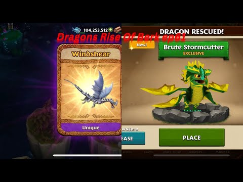 WindShear & Brute StormCutter! | Dragons Rise Of Berk #31