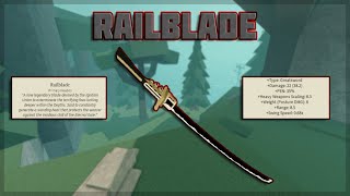 The Railblade | Deepwoken