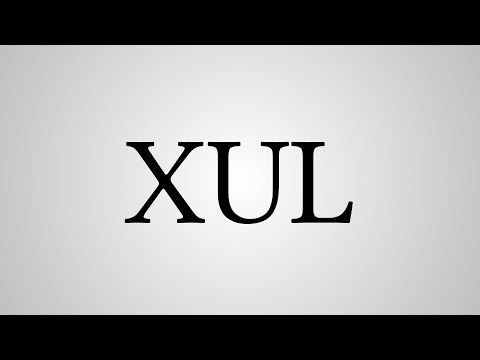 What Does "XUL" Stand For?