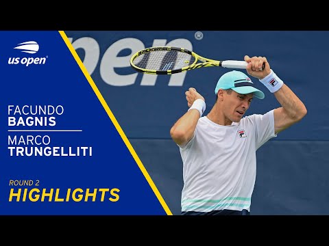 Facundo Bagnis vs Marco Trungelliti Highlights | 2021 US Open Round 2