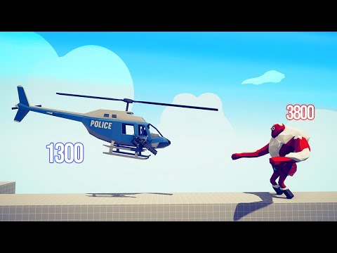 HELICOPTER vs EVERY UNIT Part 2 | TABS - Totally Accurate Battle Simulator