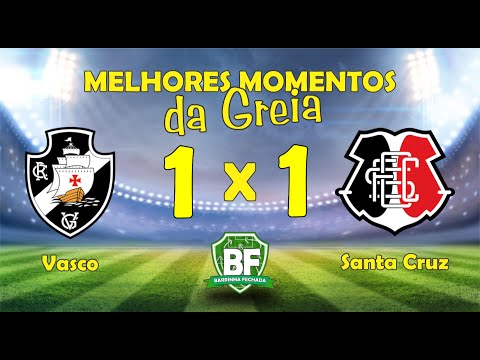 Vasco da Gama 1 x 1 Santa Cruz | Copa do Brasil 2016