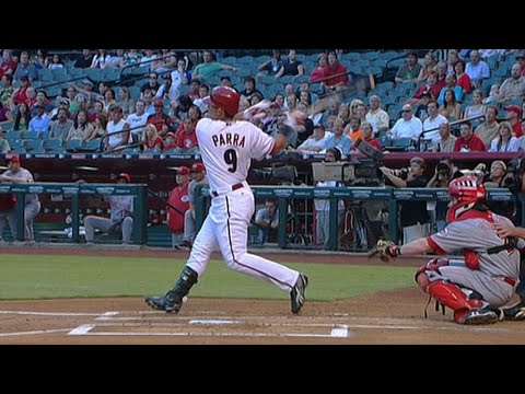 CIN@ARI: Parra's first homer gives D-backs quick lead