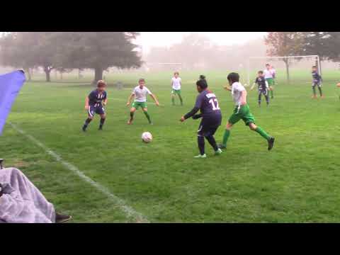 Cal North Junior State Cup Silicon Valley (3) vs 10B Green (0) 1st Half 12/04/ 2021