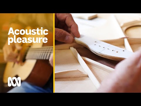 Self taught luthier shares art and pleasure of making guitars Creators &amp; Creations ABC Australia