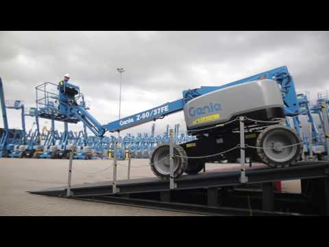 Genie Z 60 37FE Articulating Boom Lift  Hybrid System 1