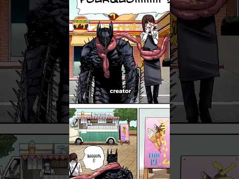 Denji forced Kobeni to do this in "Chainsaw man" 😲