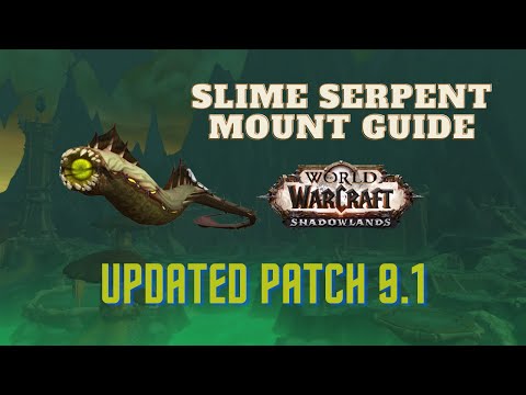 Secret Slime Serpent Mount Guide with Patch 9.1 Update! | Easy Solo Guide for Heroic Plaguefall!