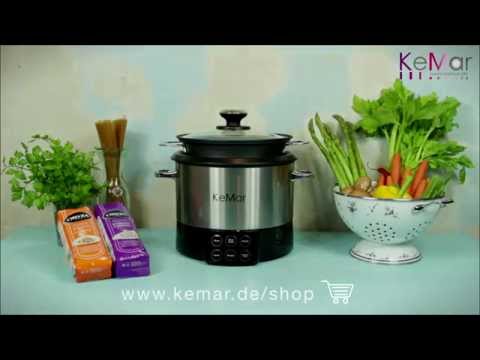 KeMar KMC-218: Multifunktionskocher mit automatischer Rührfunktion