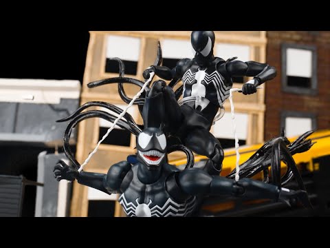 stop motion symbiote spider-man vs venom